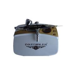 InkEdibles Brand Edible AirBrush Ink System (with compressor and airbrush) - Professional Series