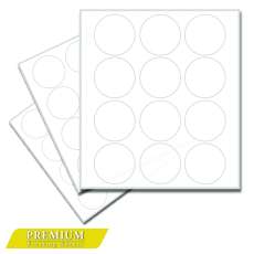 InkEdibles Brand premium Icing Sheets - 24 sheets: 2.5 inch circles