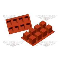 Silicone Chocolate Mold - 3D Square Shape